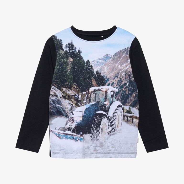 Snøtraktor genser Sort - undefined - 1