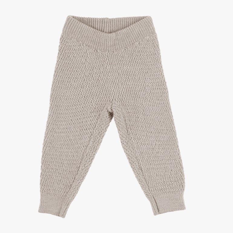 Honeycomb ullbukse Beige - undefined - 1