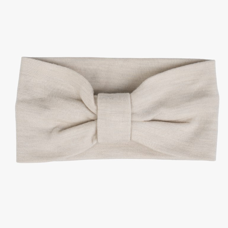Pannebånd i ull Beige - undefined - 1