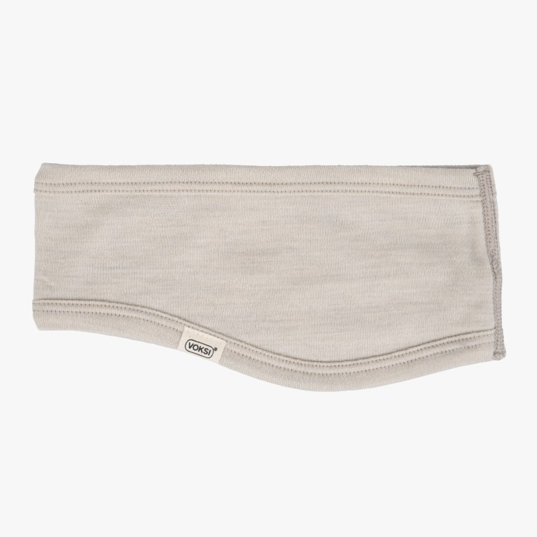 Pannebånd i ull, seashellsa Beige - 11032323-SeashellSa-52 C - 1