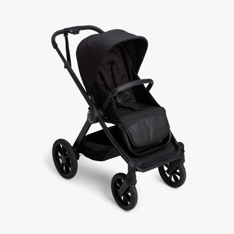 Juva barnevogn 2023, black Sort - 11032331-Black-4wheel - 1