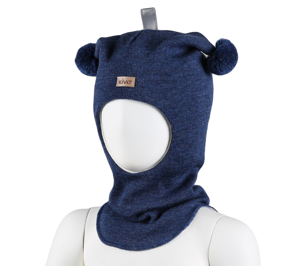 Kivat ull balaclava, jeansbla