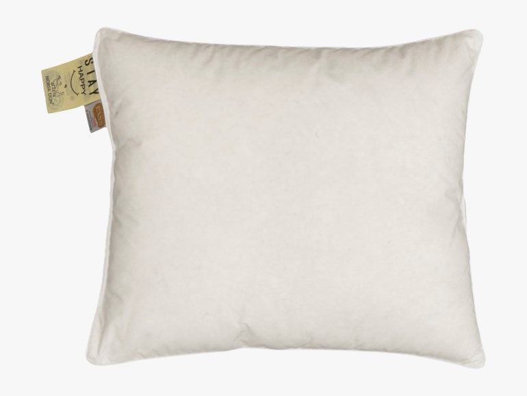 Stay Happy hodepute med dun Hvit - 11032374-White-35x40cm - 1