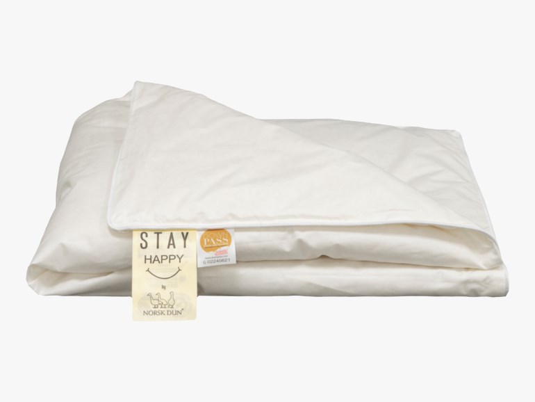 Stay Happy sval dundyne, white Hvit - 11032375-White-65x80cm - 1