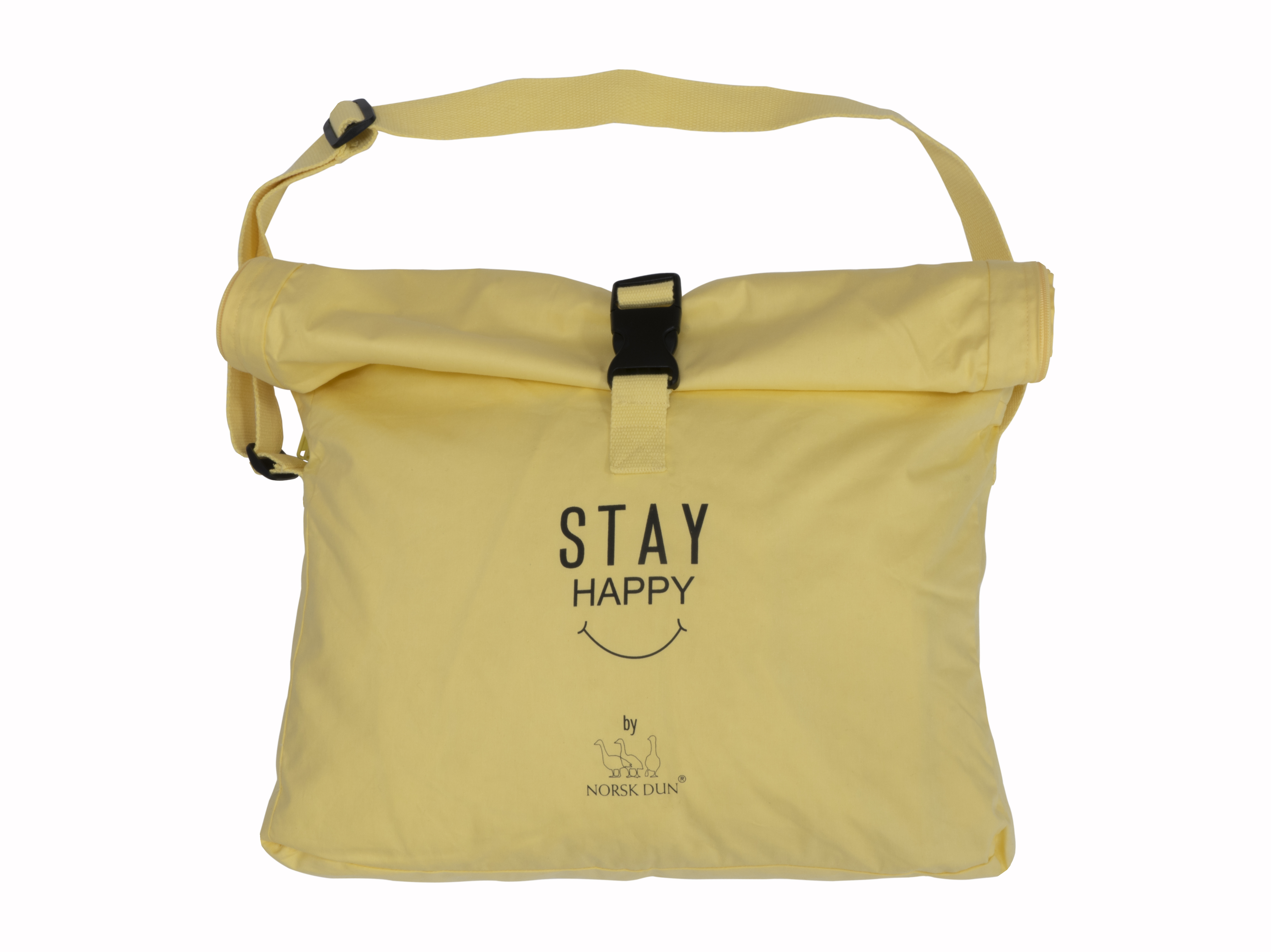 Stay Happy sval dundyne, white