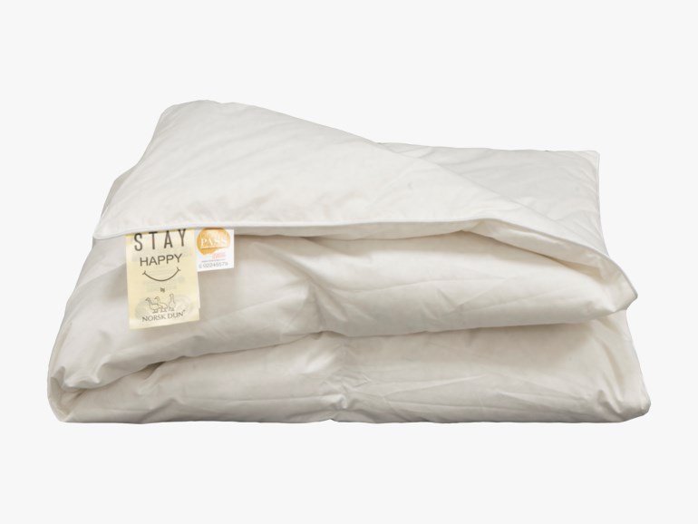 Stay Happy dundyne Hvit - 11032376-White-80x100cm - 1