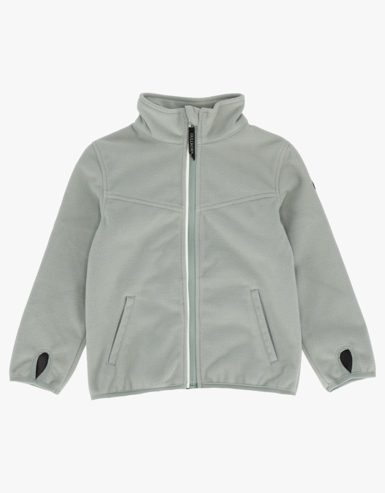 Clover vindtett fleecejakke Grønn - undefined - 1