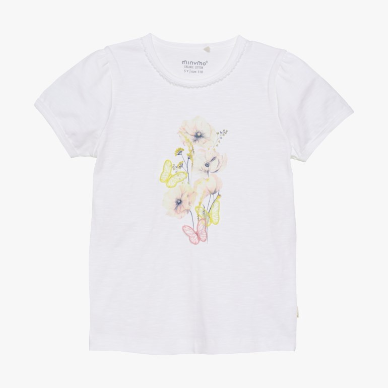 Kortermet t-skjorte, snowwhite Hvit - 11032483-Snow white-98cm - 1
