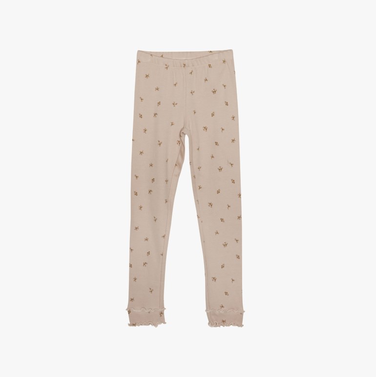 Rysje leggings, mahoganyrose Rosa - 11032522-MahoganRos-110cm - 1