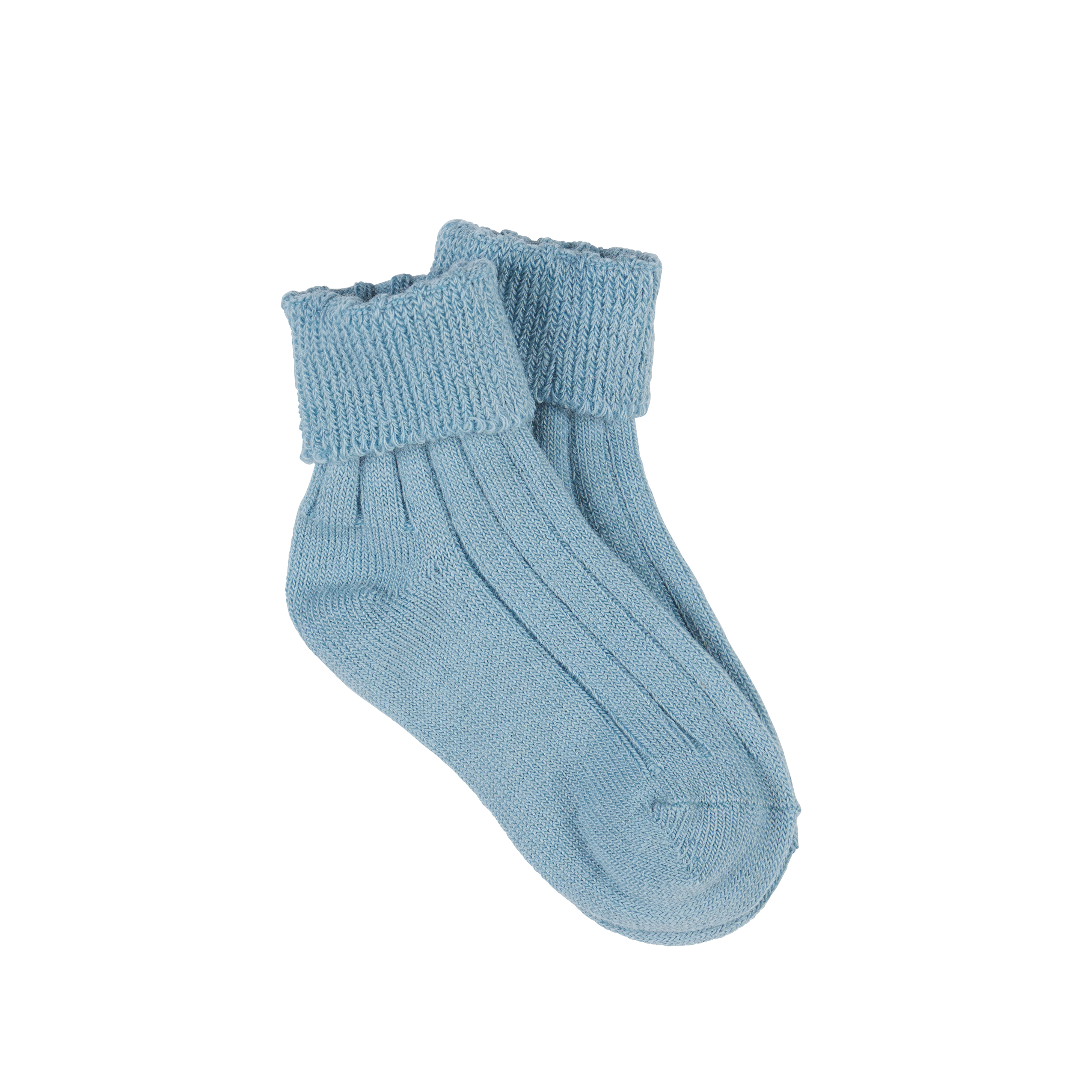 Kikut baby ullsokk 2pk, trueblue