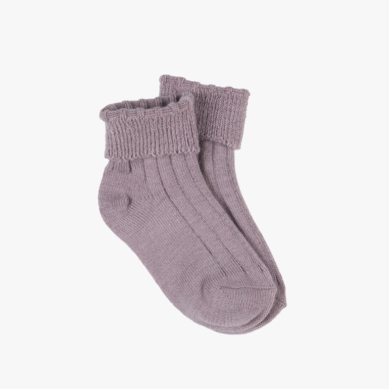 Kikut baby ullsokk 2pk Lilla - undefined - 1
