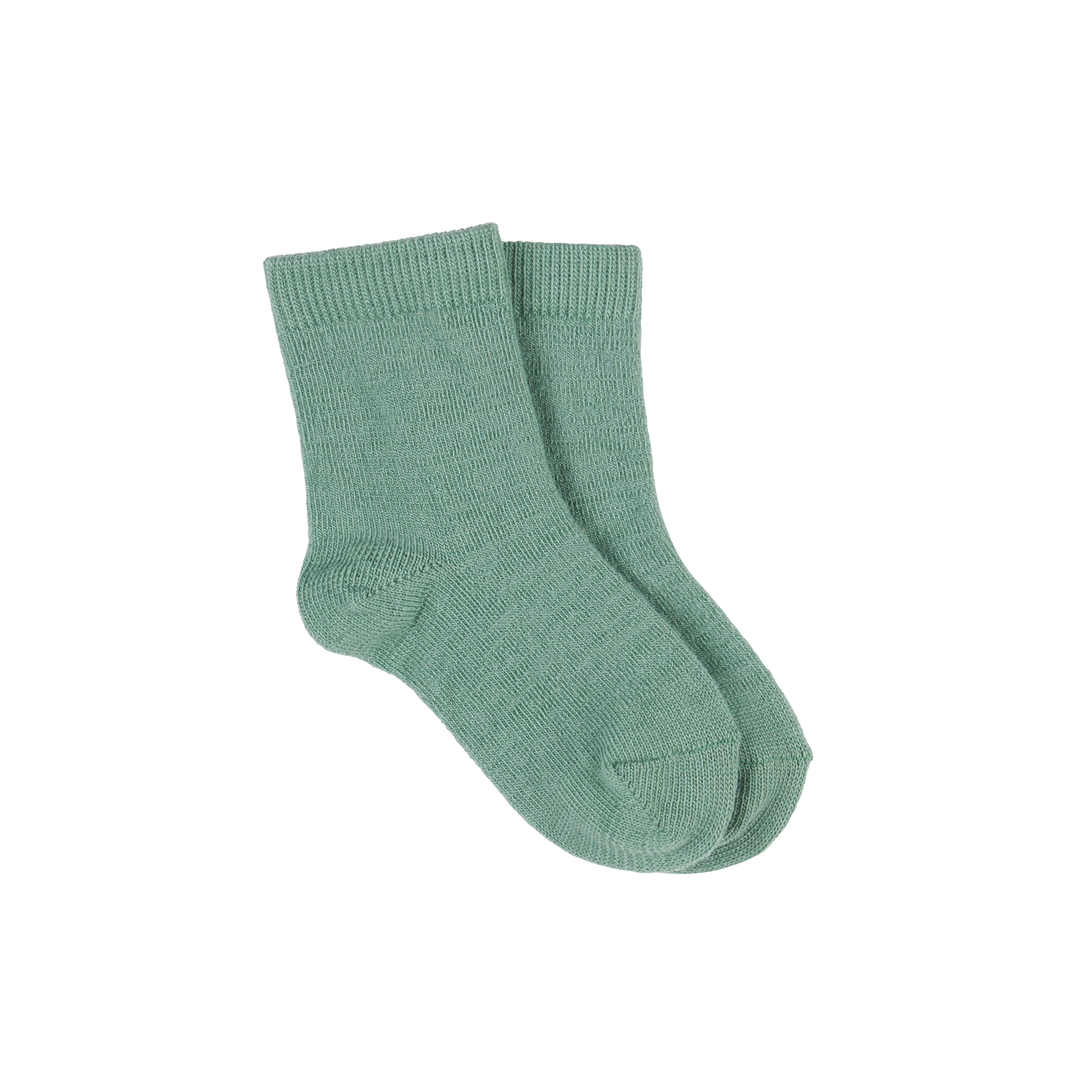Valldal 2pk babyullsokker, yellow