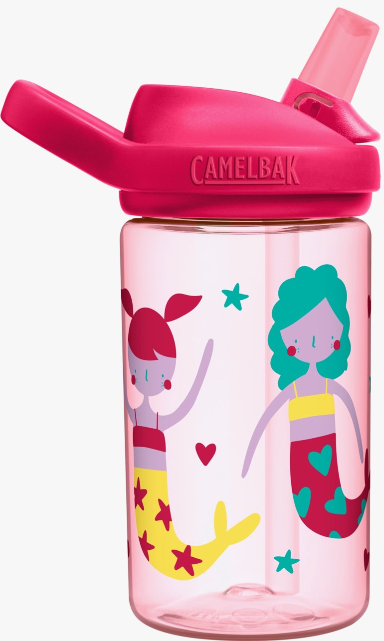 Drikkeflaske Eddy+ Kids, mermaidcrew Rosa - 11032615-MermaidCre-400ml - 1