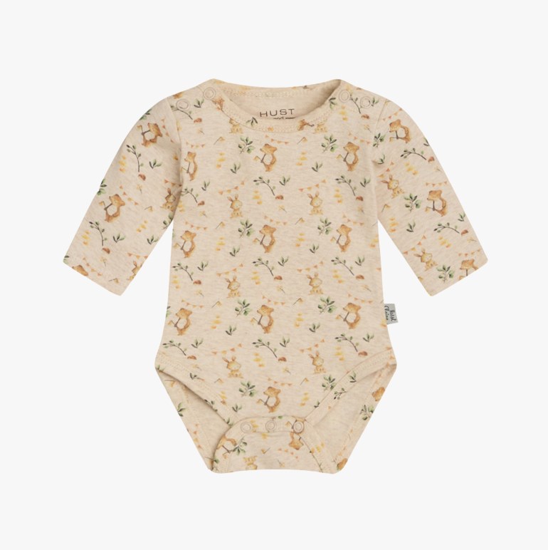 Bebe body, wheatmelange Beige - 11032657-WheatMelan-50cm - 1