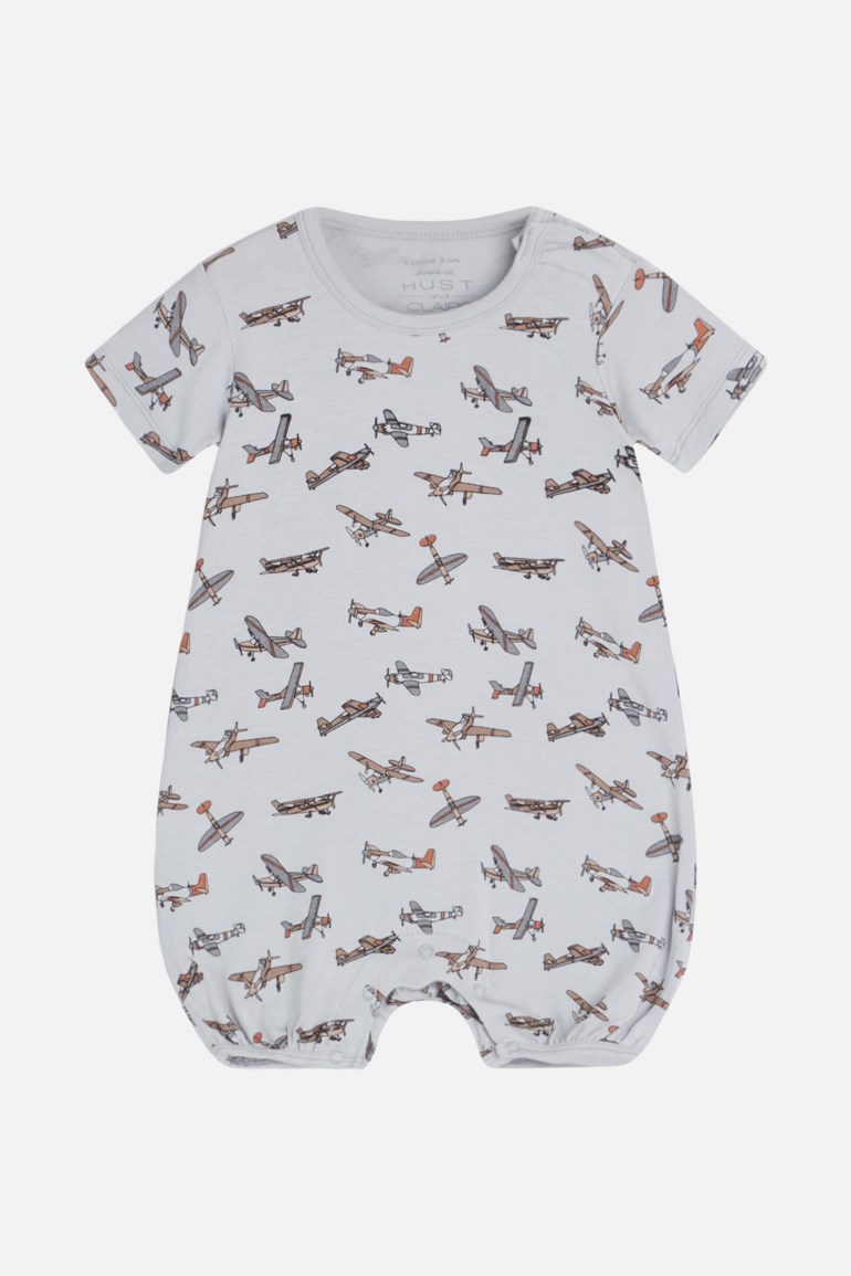 Milu kortermet bambusdress Blå - undefined - 1