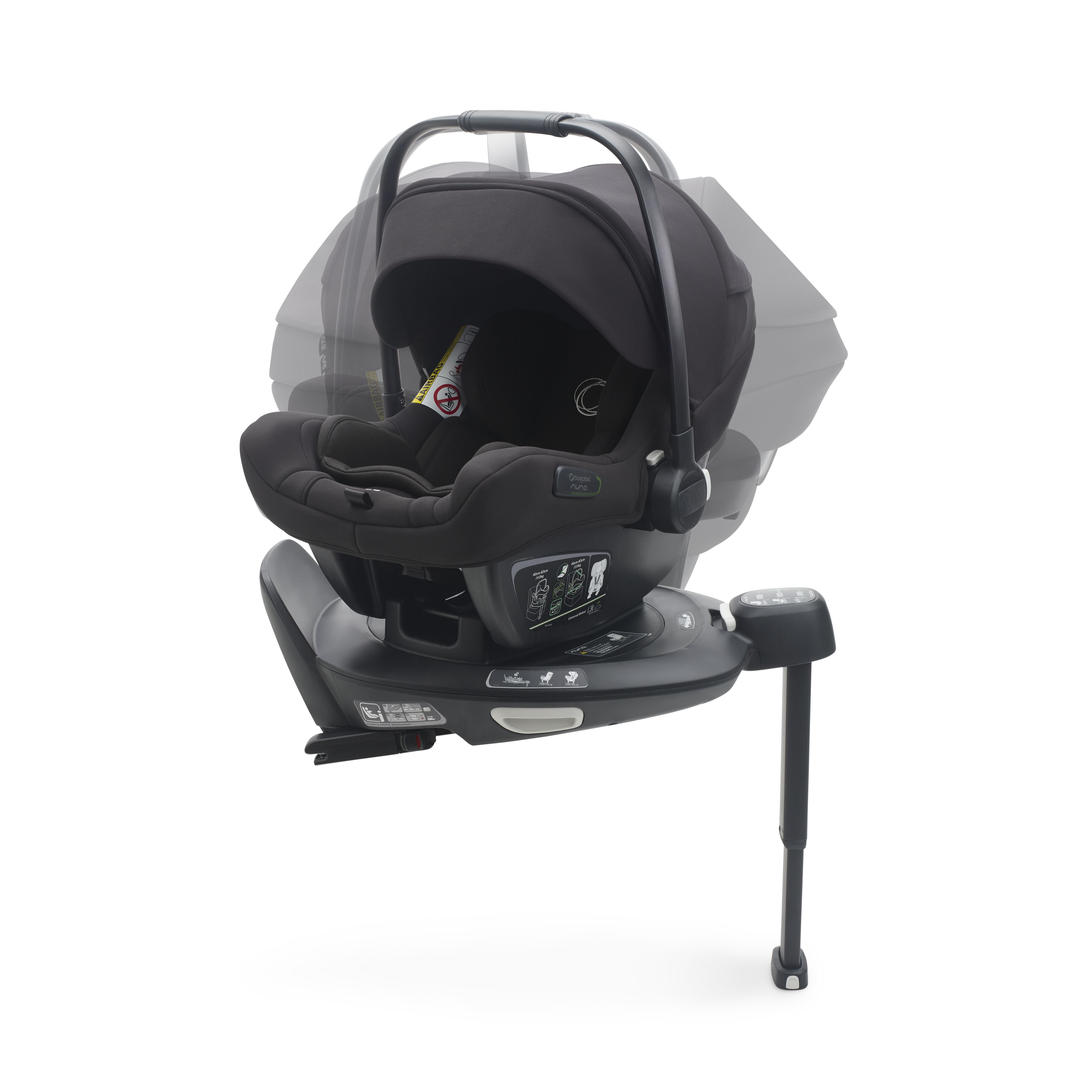 Turtle Air 360 by Nuna, grey