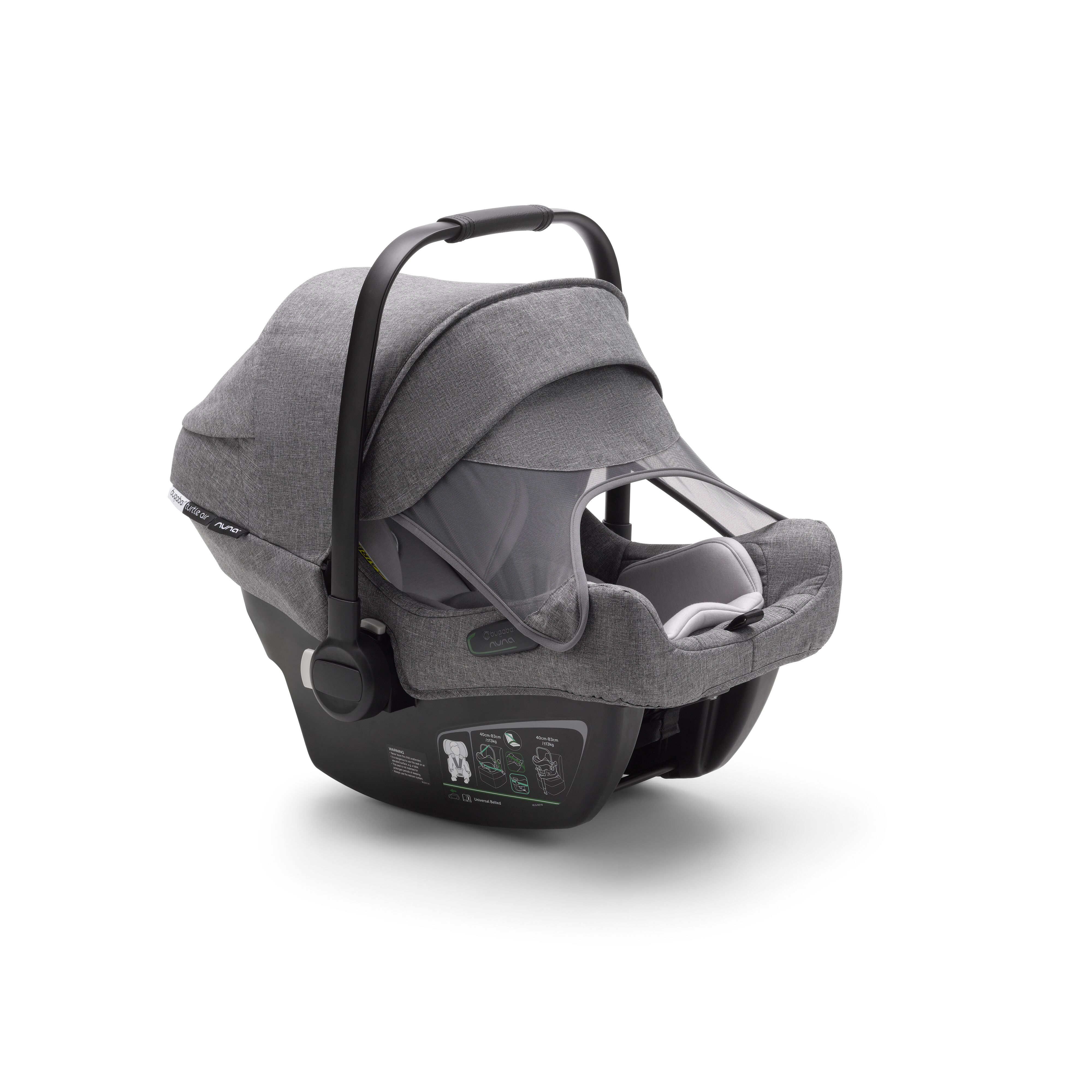 Turtle Air 360 by Nuna, grey