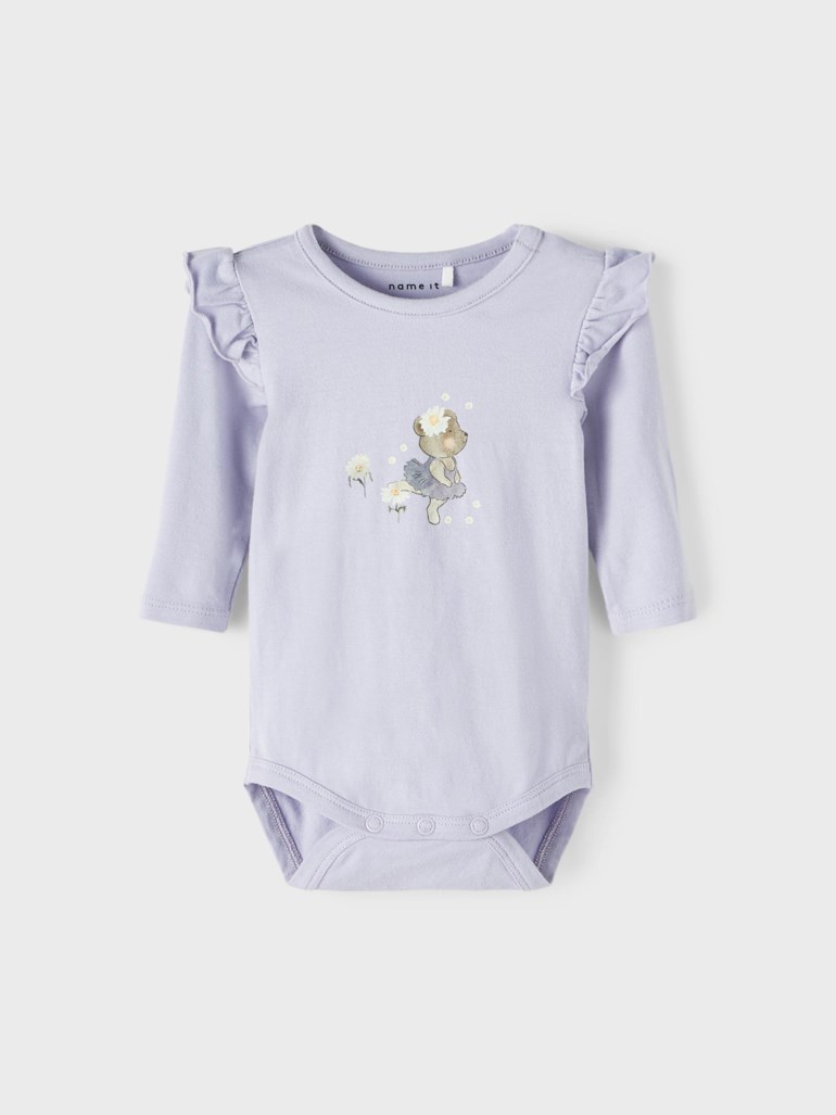 Bascha langermet body Lilla - undefined - 1