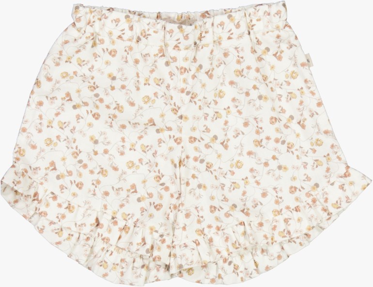 Camille shorts, flowerpoppy Hvit - 11032934-FlowerPopp-116cm - 1