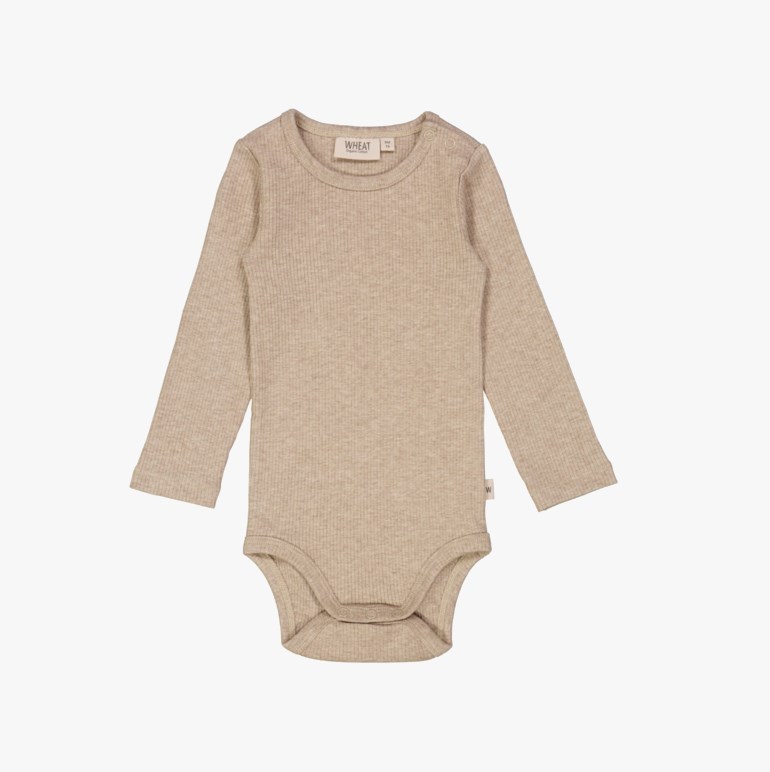 Body i ribbestrikk Brun - undefined - 1