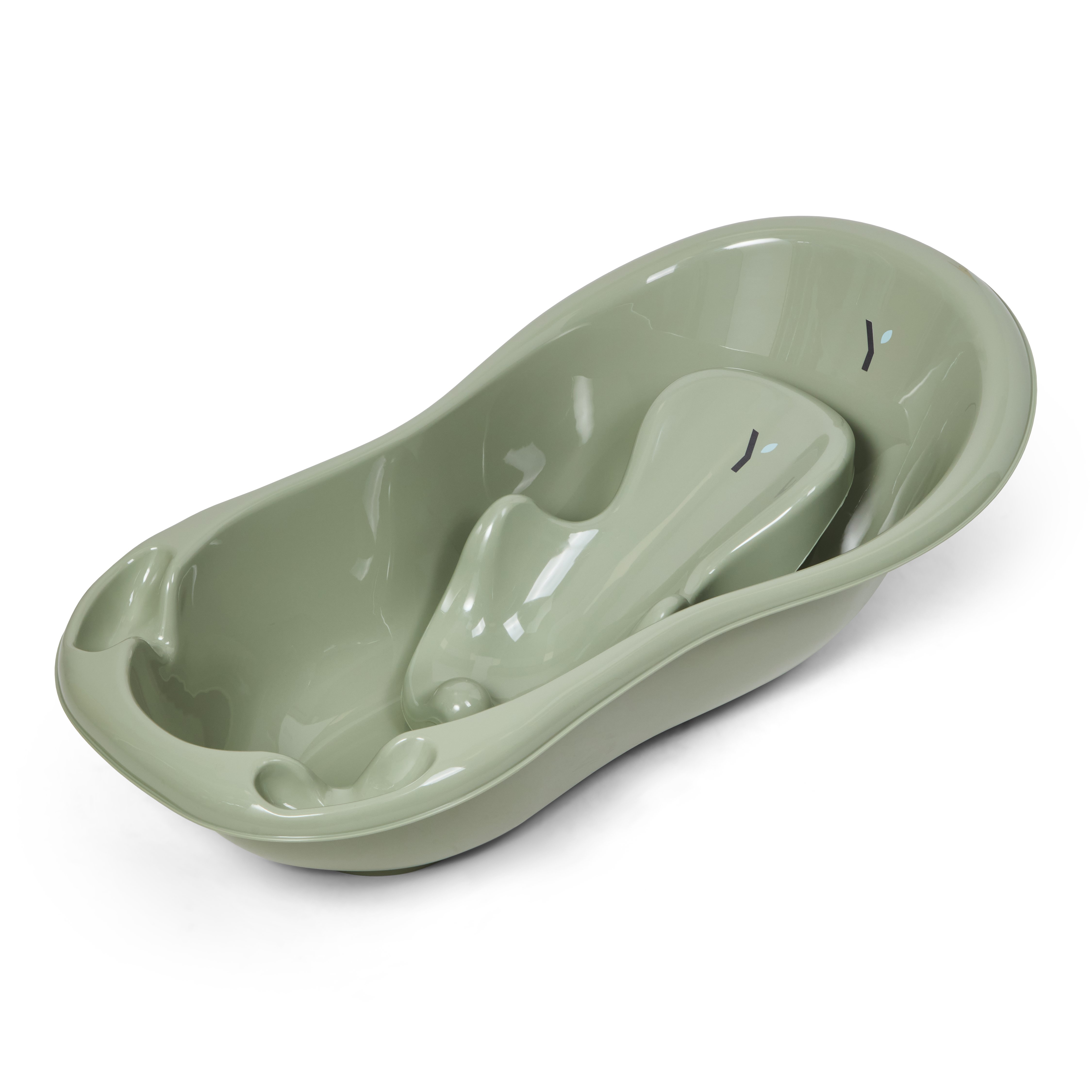 Nyfødtstøtte til badebalje, lightgreen