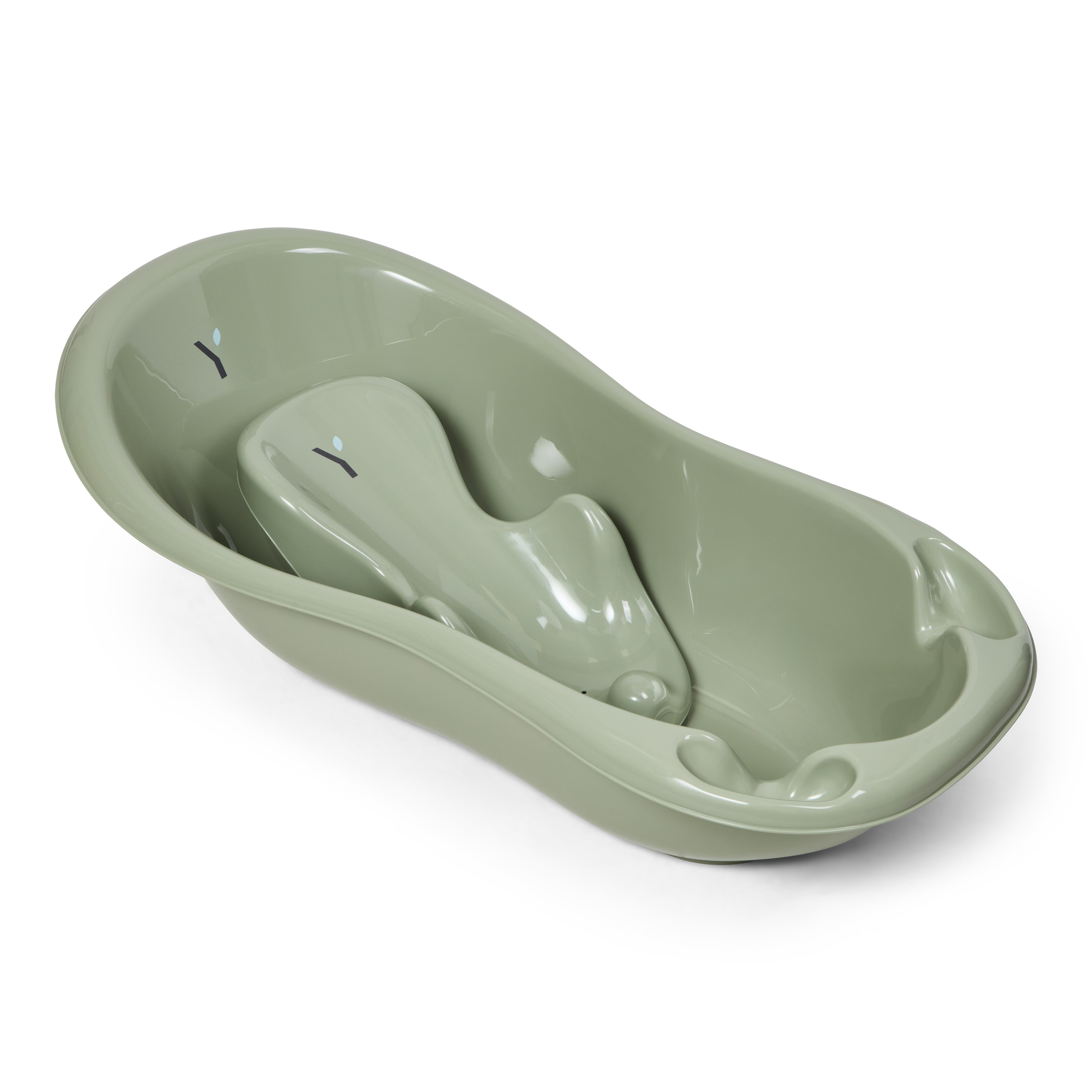 Nyfødtstøtte til badebalje, lightgreen