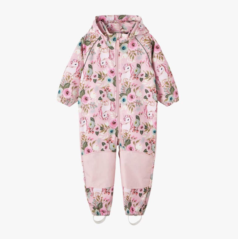 Alfa softshell dress, pinknectar Rosa - 11033017-PinkNectar-80cm - 1