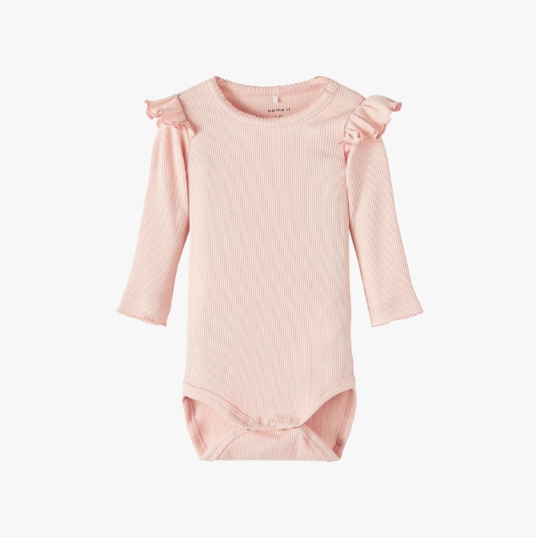 Dianna langermet body, rosesmoke Rosa - 11033033-rosesmoke-50cm - 1