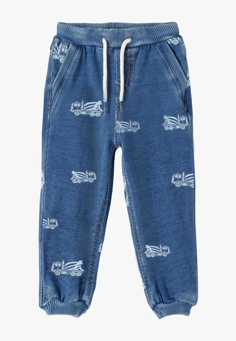 Ben baggy denimbukse, mediumbluedenim Blå - 11033052-MedBlueDen-110cm - 1