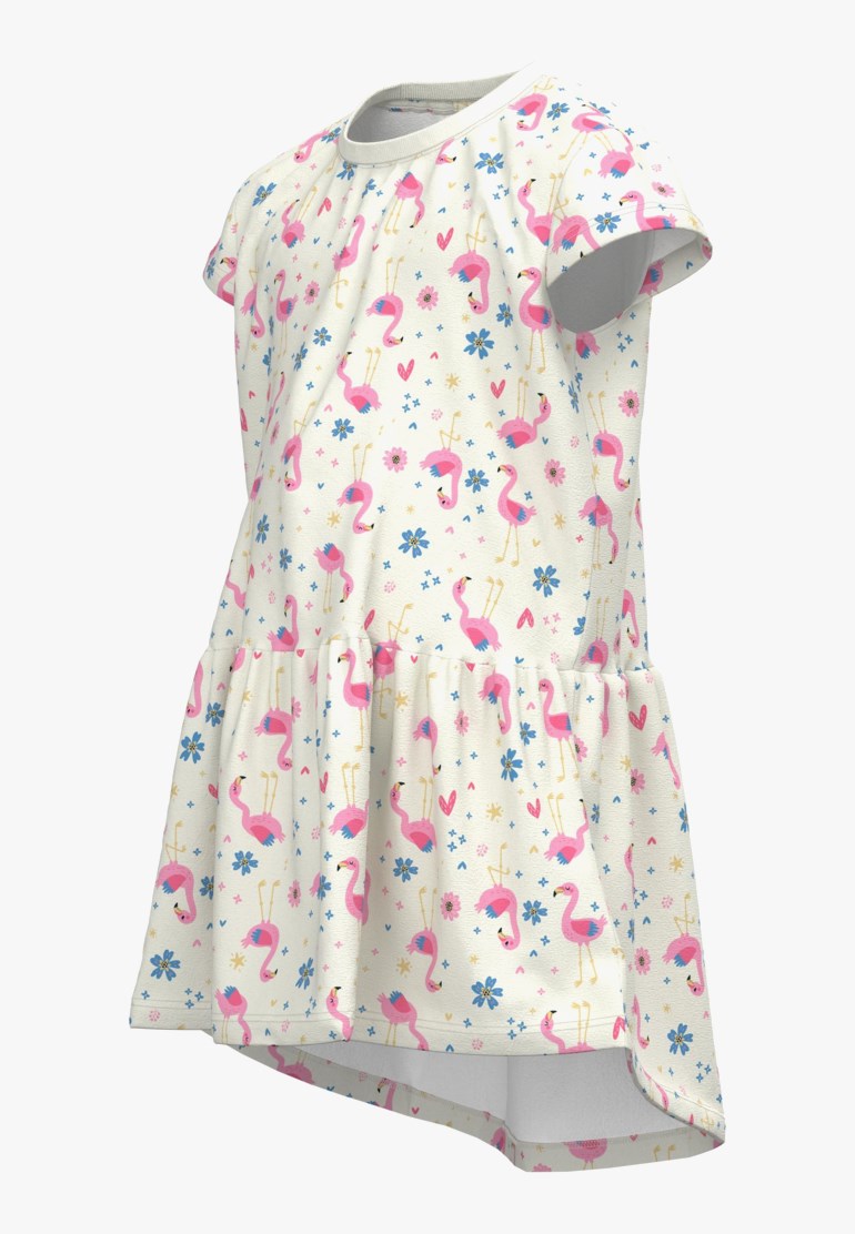 Vigga bomull kjole Hvit - undefined - 1