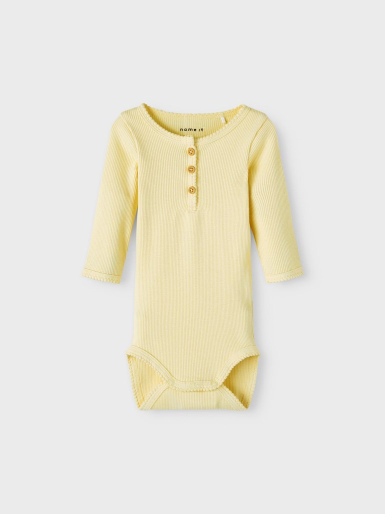 Hinny langermet body Gul - undefined - 1