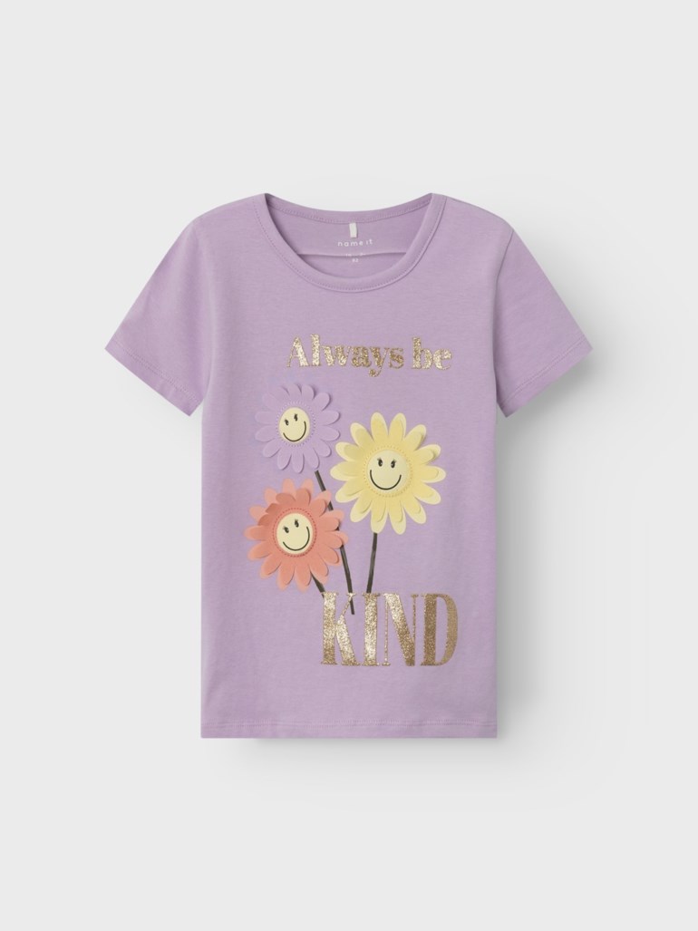 Arna kortermet t-skjorte Lilla - undefined - 1