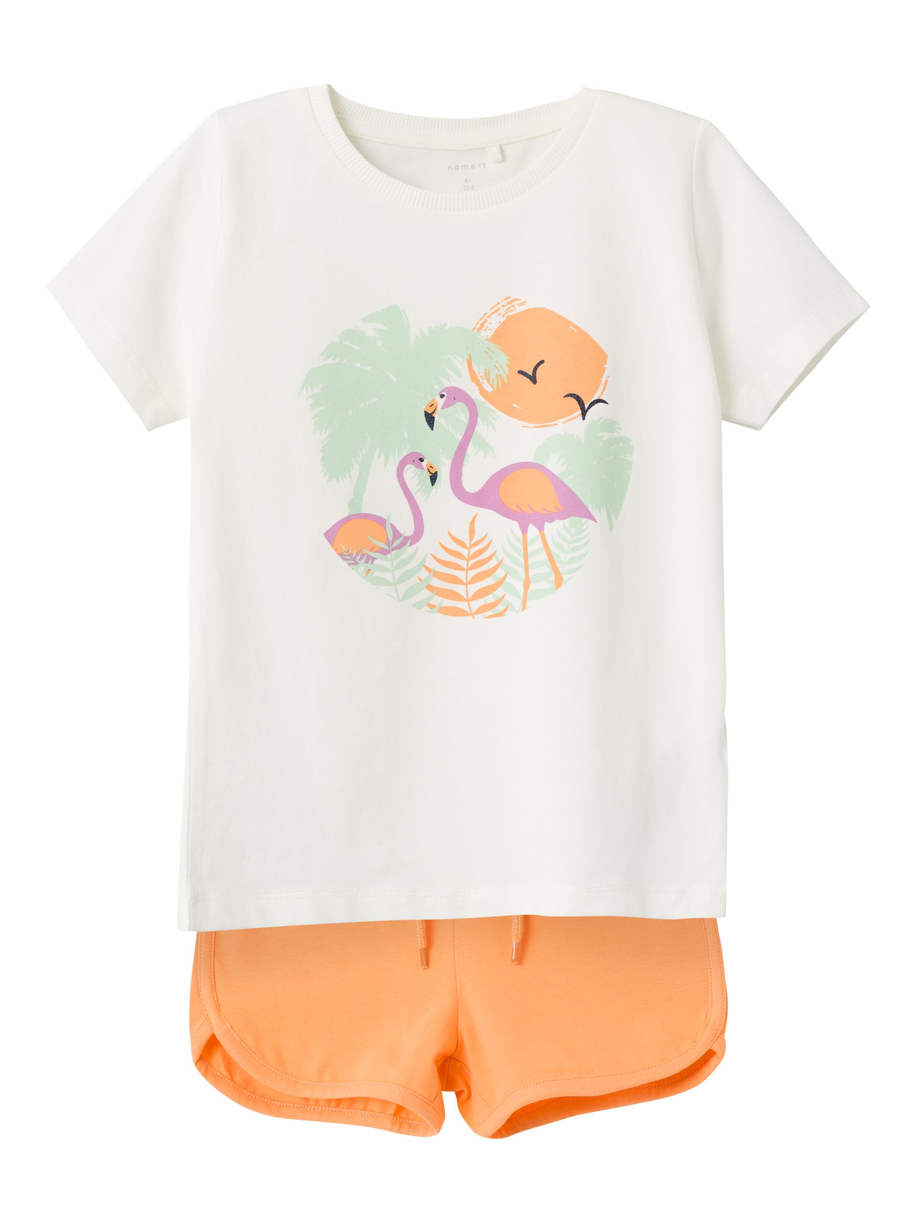 Joelean shorts og t skjorte sett, jetstream Barnashus.no