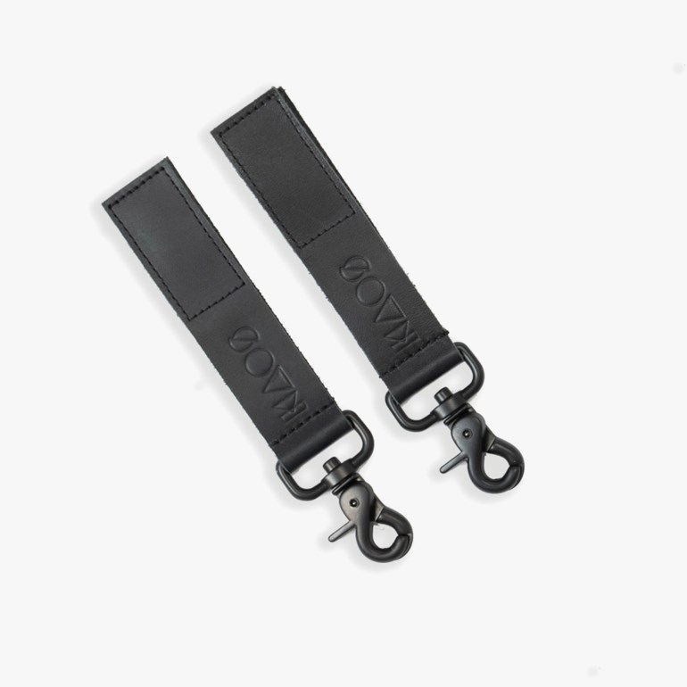 Vognkroker i skinn Sort - undefined - 1