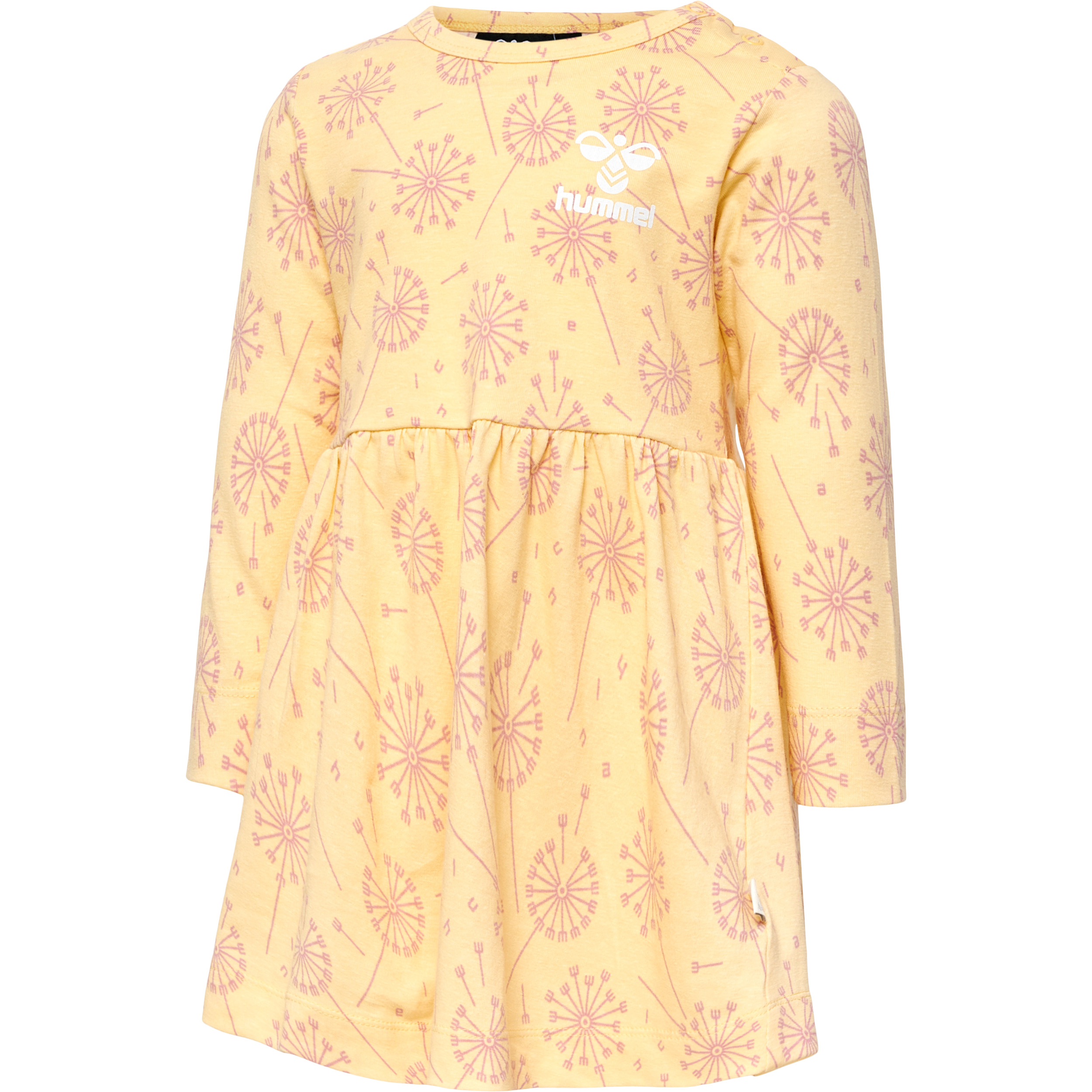 Lezly langermet kjole Gul - undefined - 1