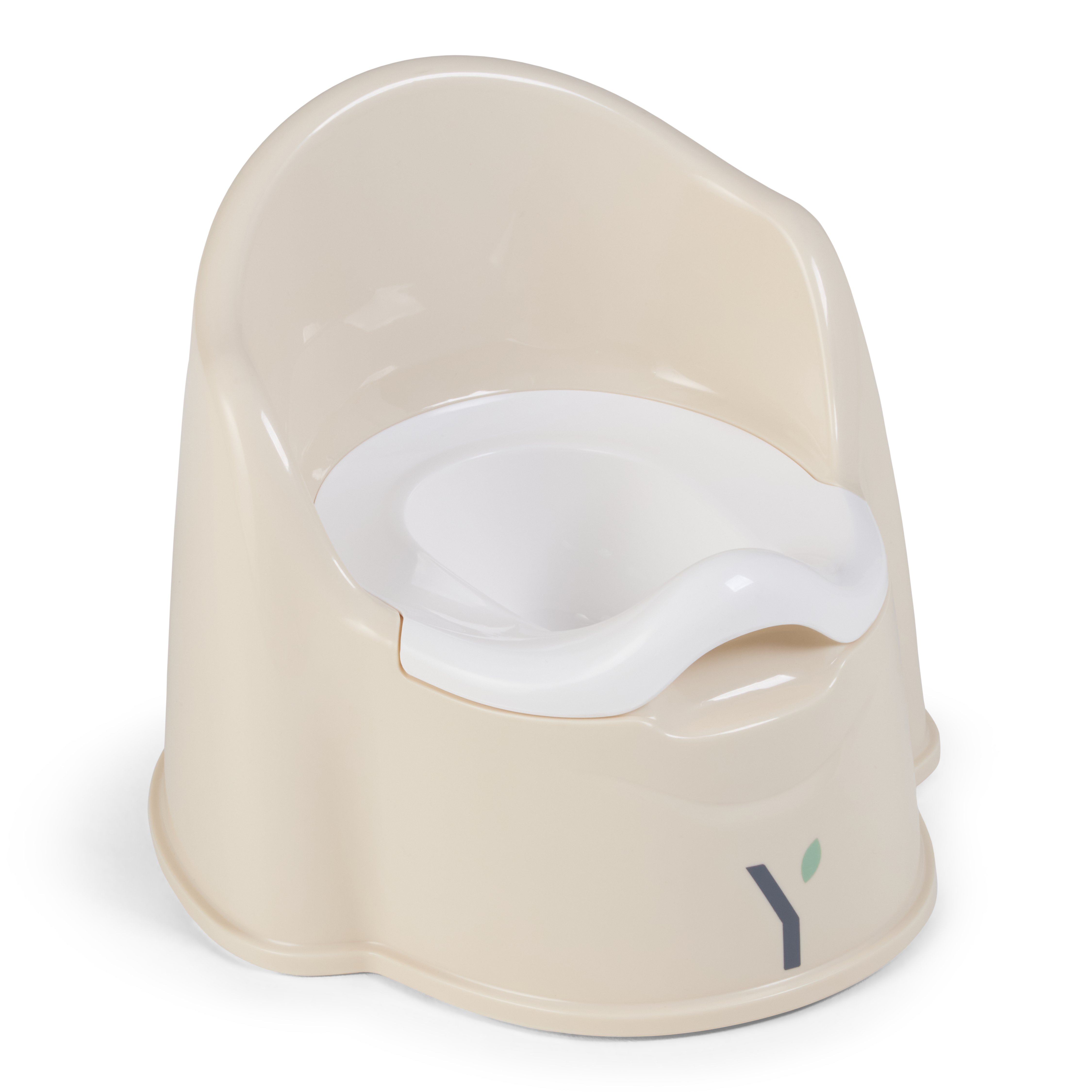 Pottestol, offwhite