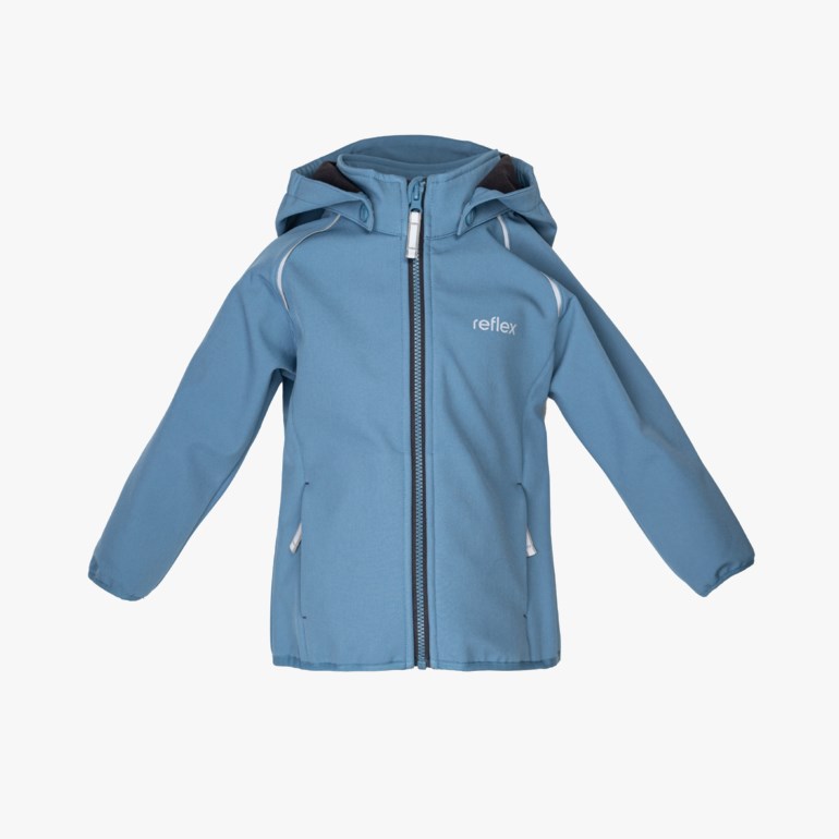 Hitra softshell jakke, coolblue Blå - 11035379-coolblue-92cm - 1