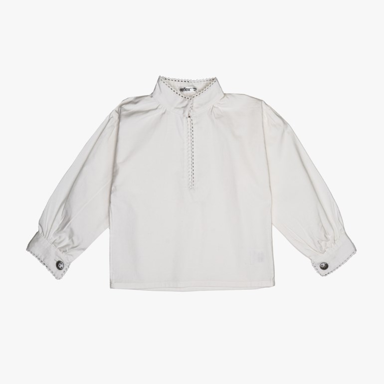 Maihaugen skjorte til festdrakt Hvit - 11035542-White-92cm - 1