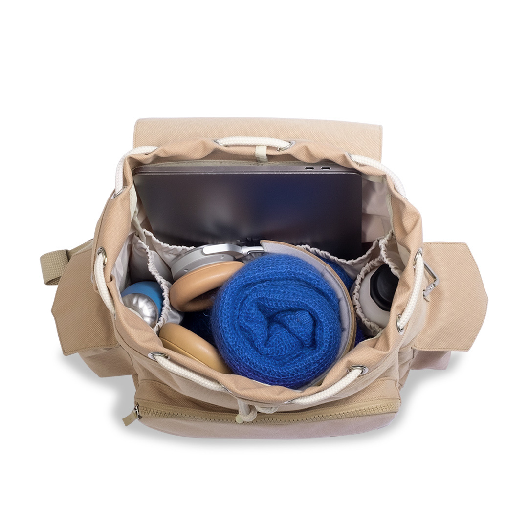 Ransel stelleveske, beige