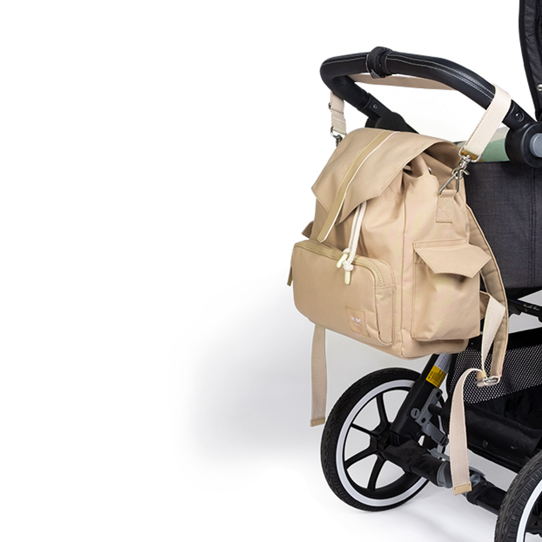 Ransel stelleveske, beige