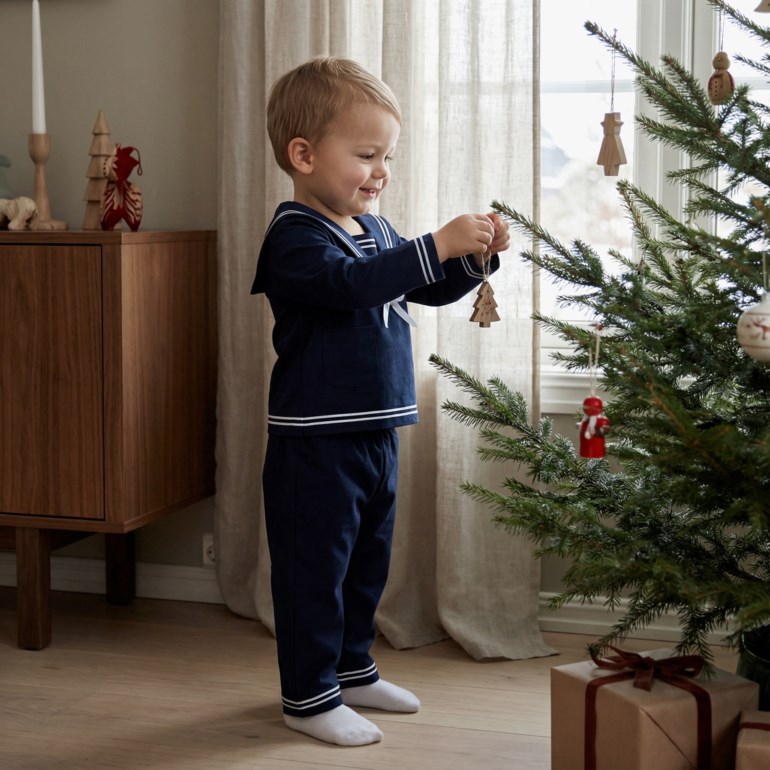 Bryggen matrosdress Marine - 11035580-Navy-62cm - 1