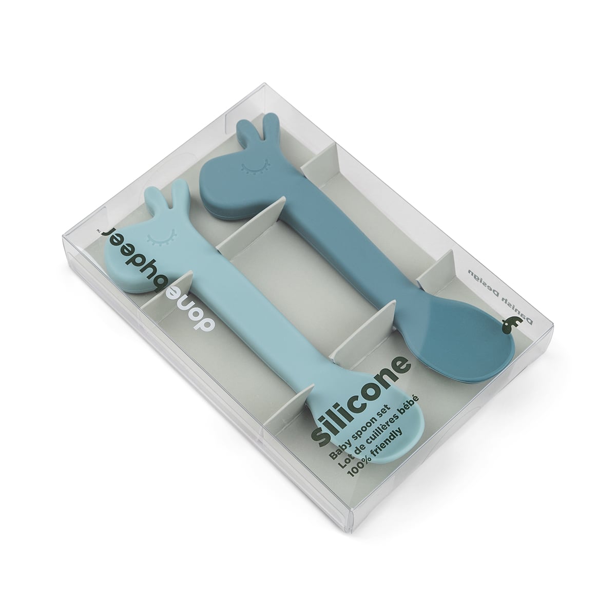 Silikonskje 2-pack Lalee, blue