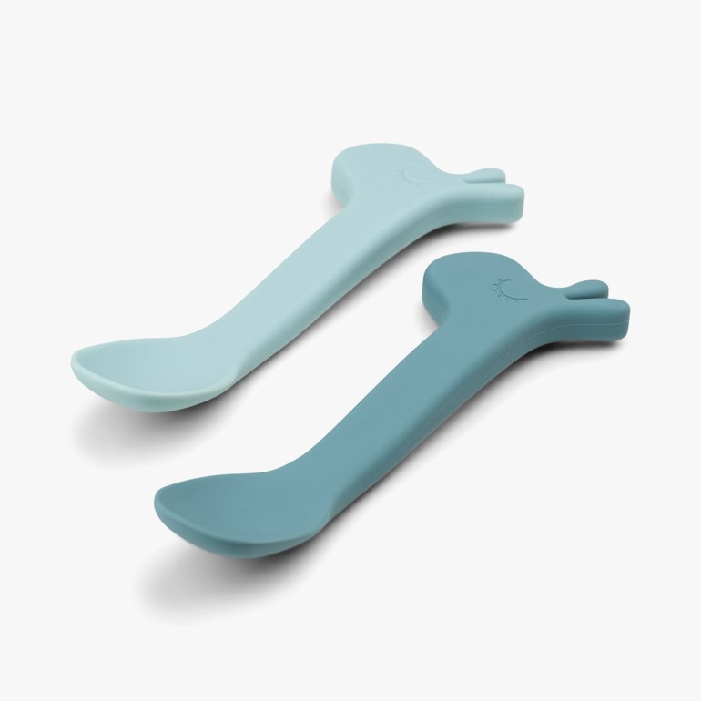 Silikonskje 2-pack Lalee, blue Blå - 11035778-Blue-14cm - 1