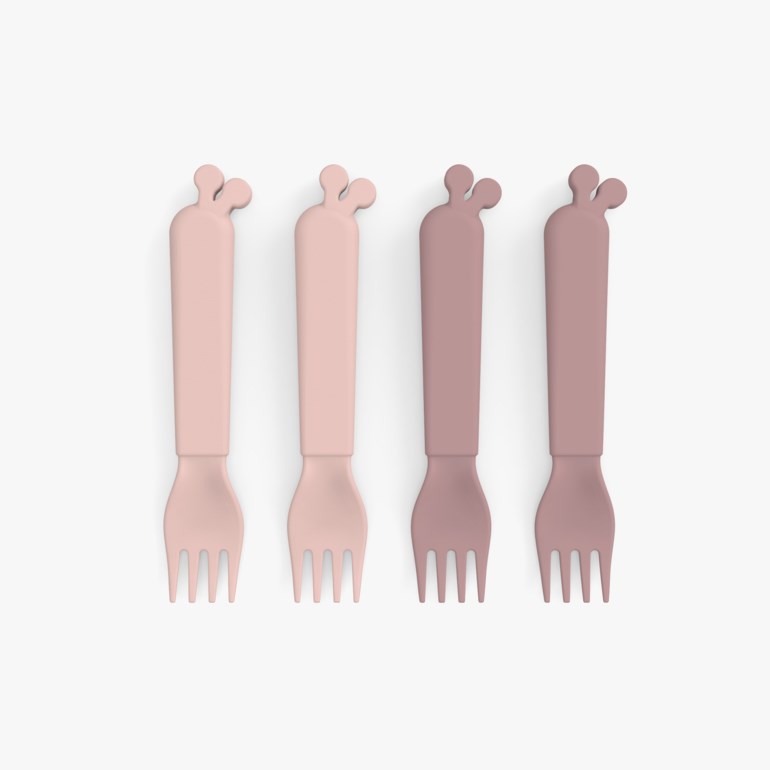 Kiddish gaffel 4-pk Rosa - 11035780-Powder-13cm - 1