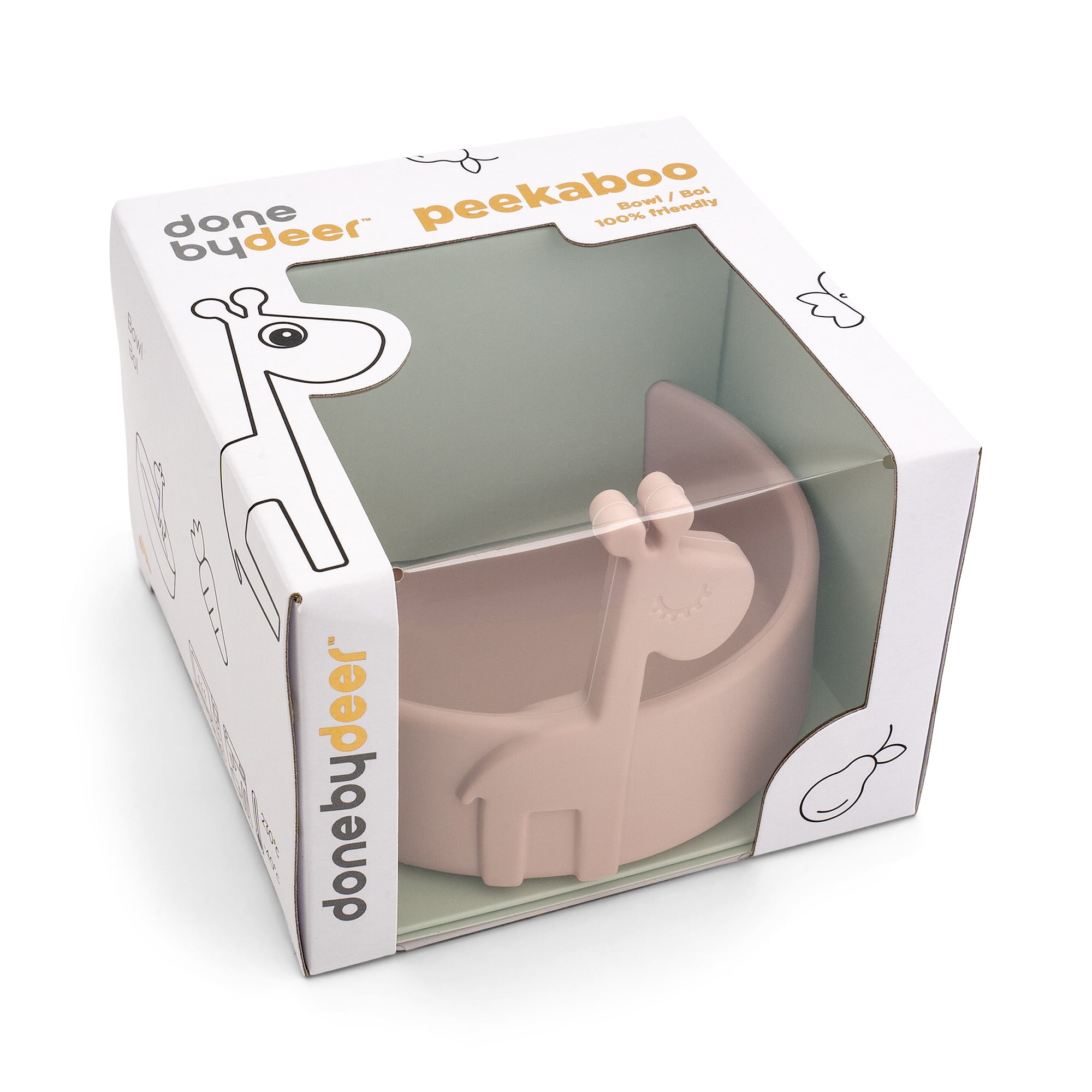 Peekaboo bolle, powder