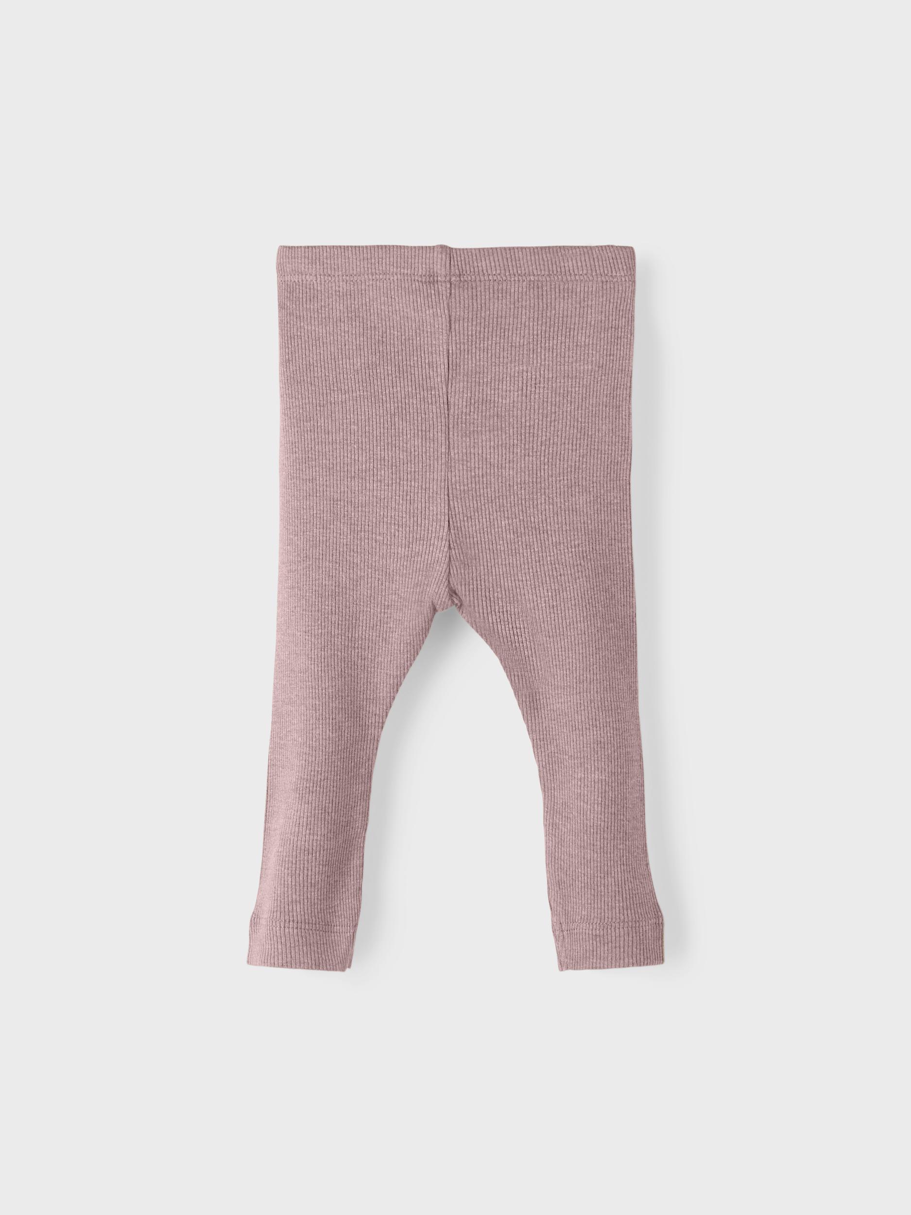Legging Long élastiqué Coton Noir Fille | La Halle