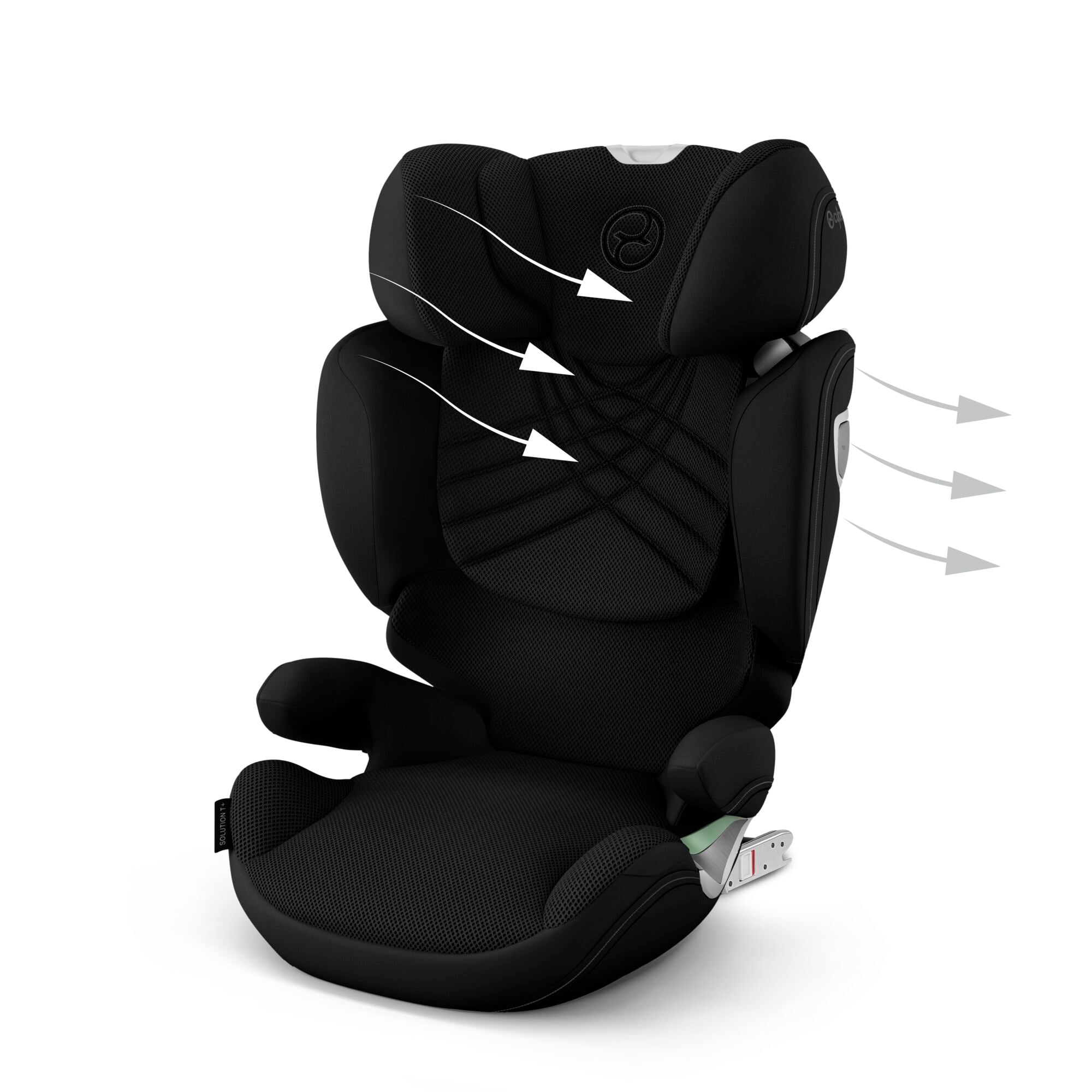 Cybex SOLUTION T i-Fix Plus Bilstol, Sepia Black