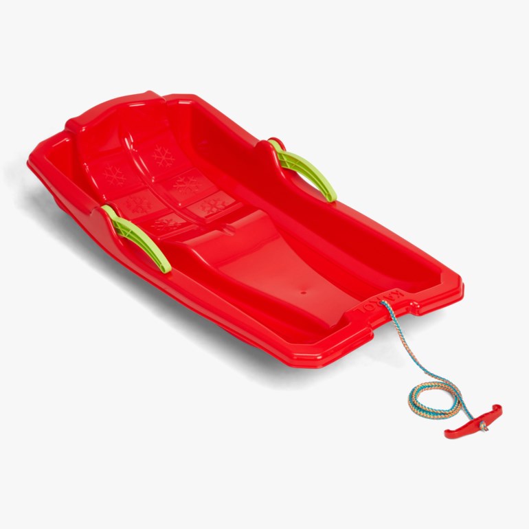 Akebrett med brems Rød - 11036006-Red-One Size - 1