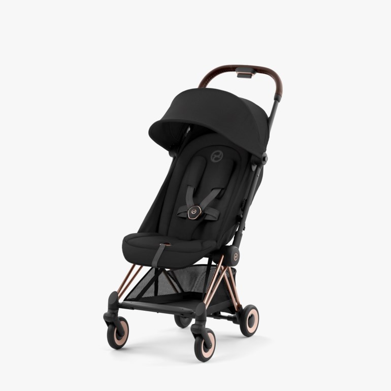 Platinum Line Coya Rosegold Sort - 11036068-sepiablack-4wheel - 1