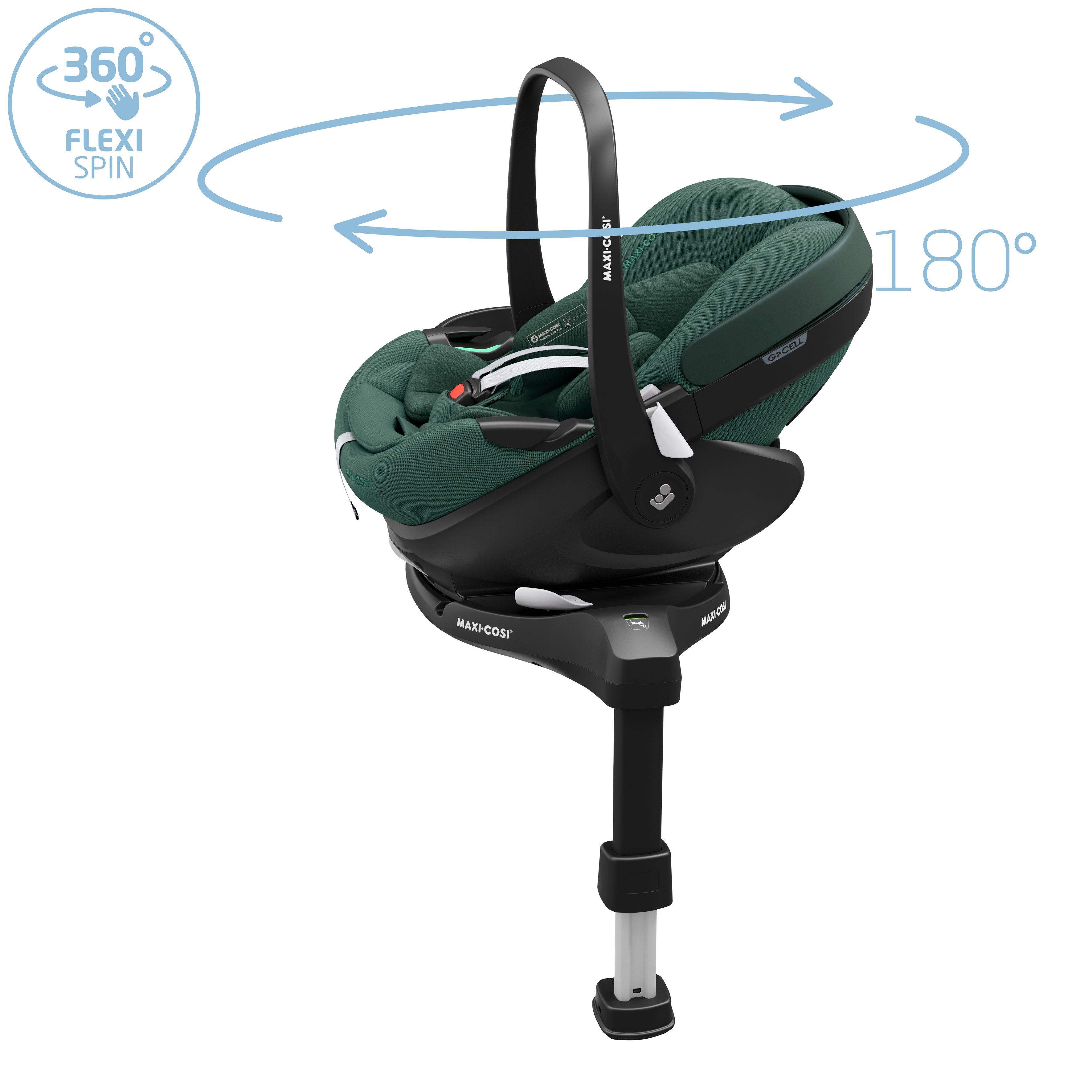 Maxi-Cosi, Pebble 360 Pro 0-15 mnd., Essential Green